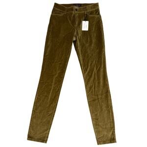 Peruvian Connection Womens Size 6 Zoe Velveteen Jeans Bronze NWT